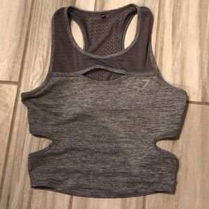 Gymshark x Nikki Blackketter Gray Tank Top